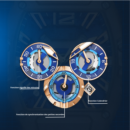 Montre Aurore Polaire –Saphir